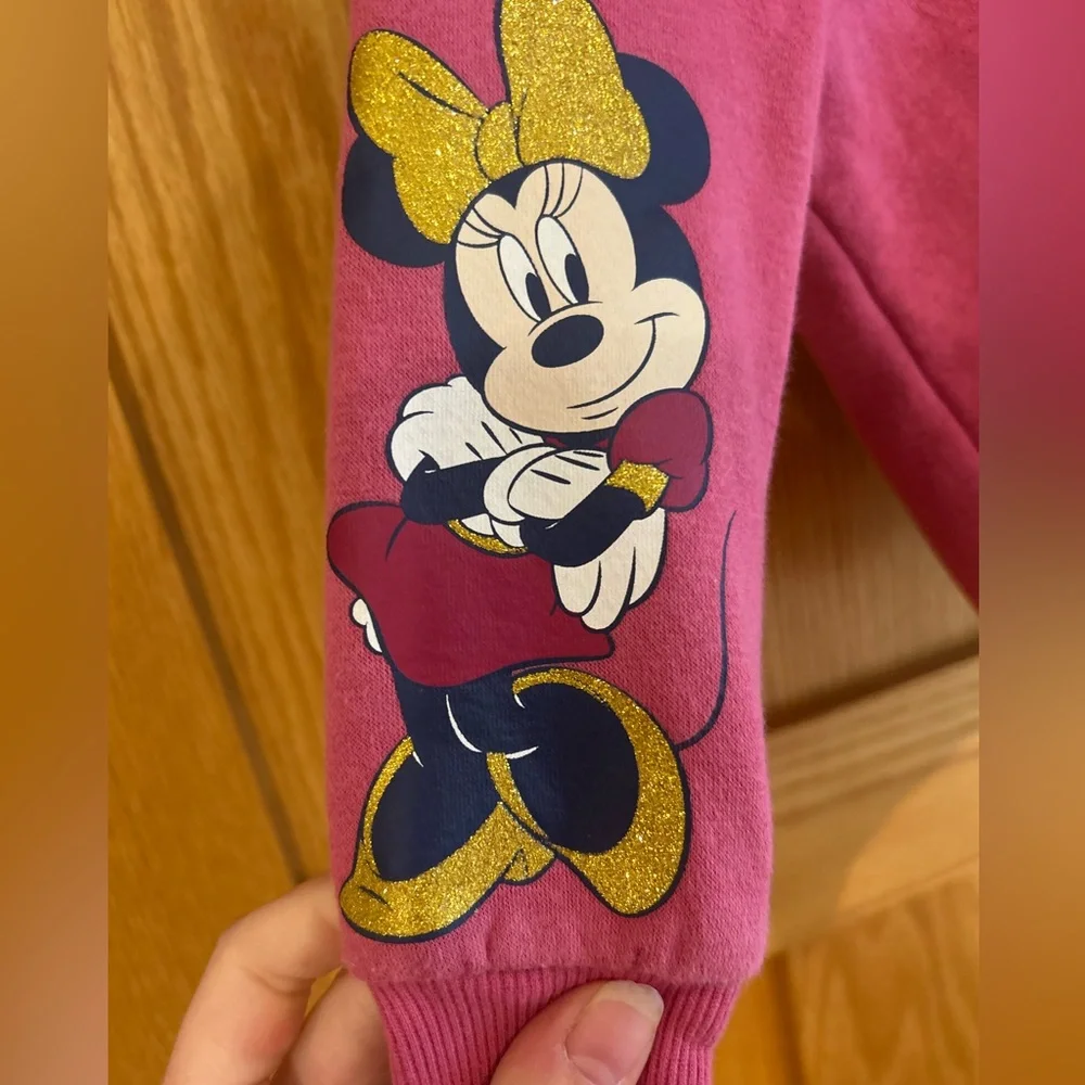 2T Disney Minnie Mouse Zipper Hoodie‎